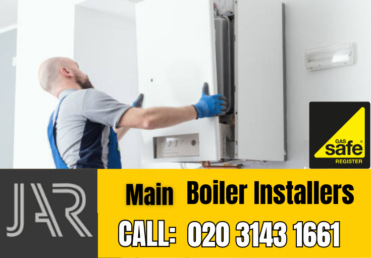 Main boiler installation West Brompton